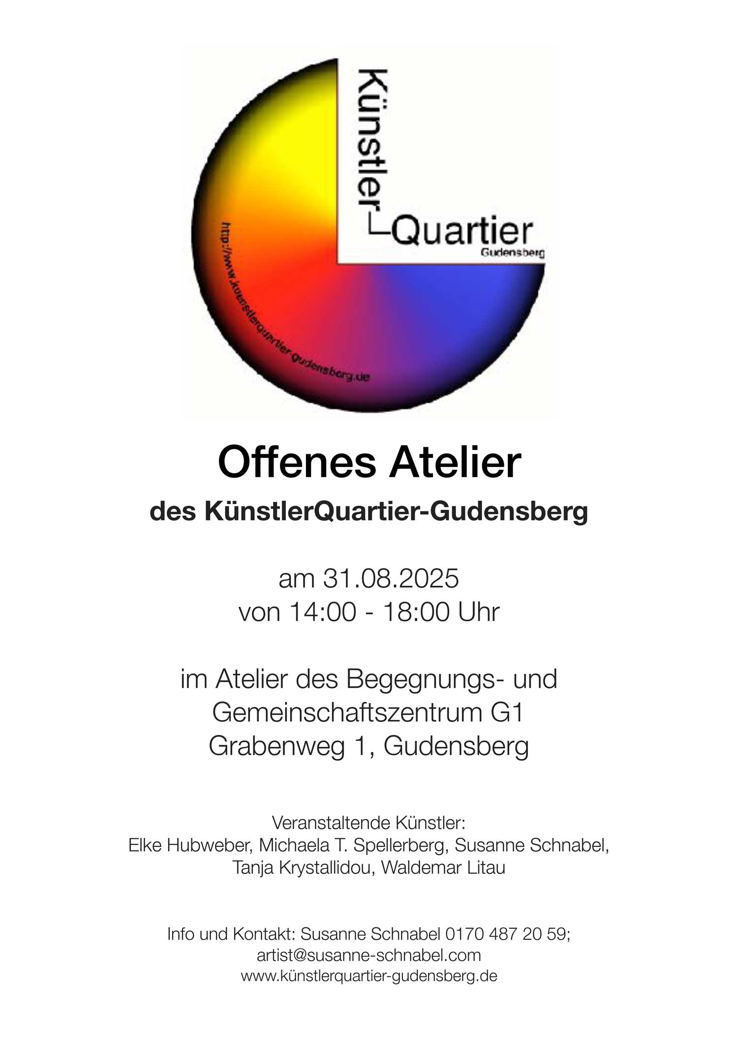 Plakat Offenes Atelier